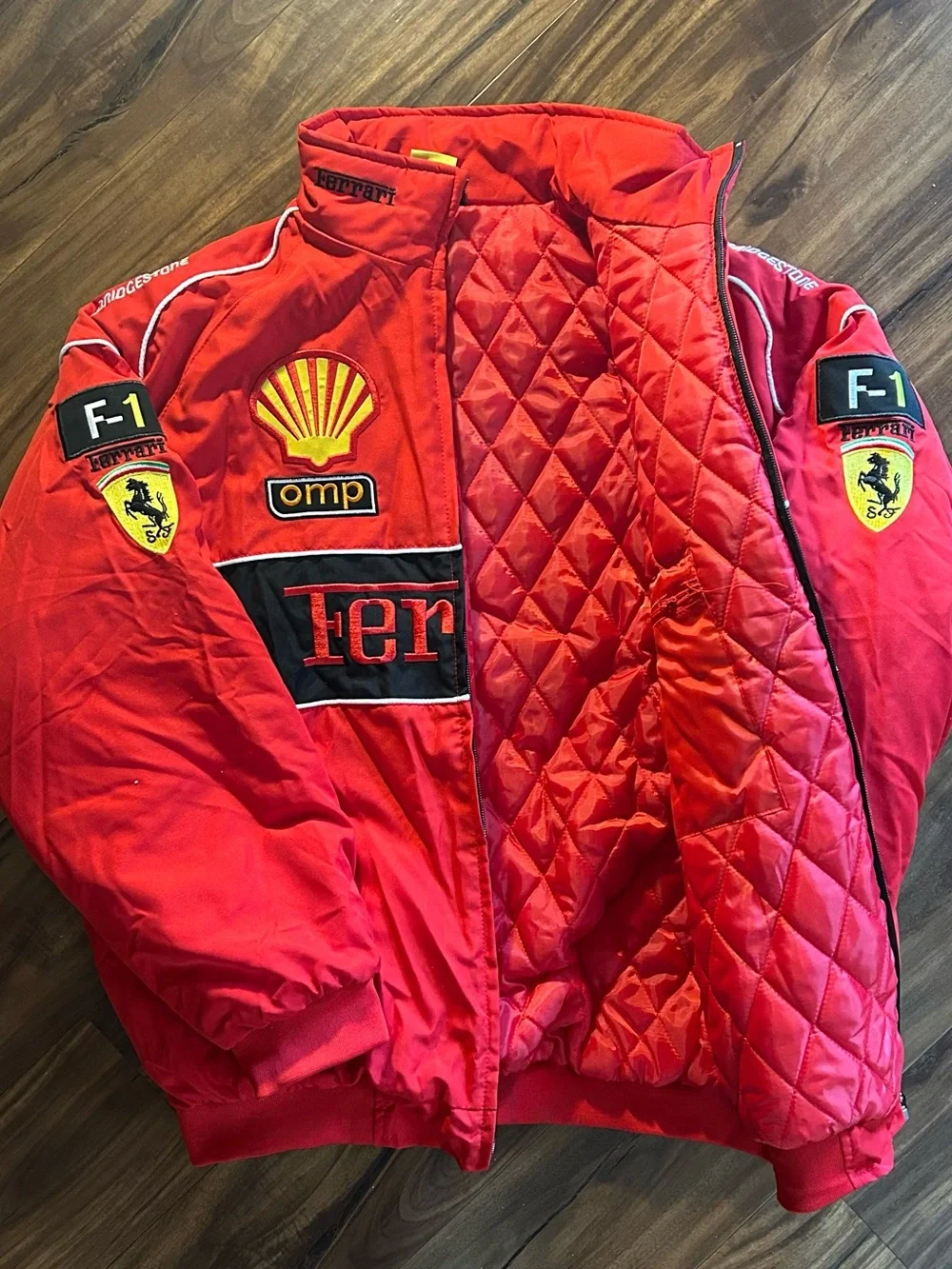 Ferrari Red Racing Jacket - Picture 2 of 3